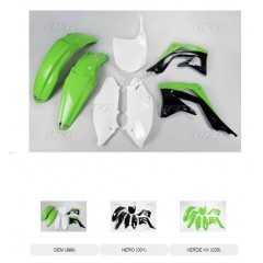 ufo plast KAWASAKI KXF 450 2012 set plastik (izberi barvo)